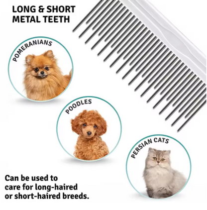 Pipuws Paws™ Premium Fur Grooming Comb (Single Piece)
