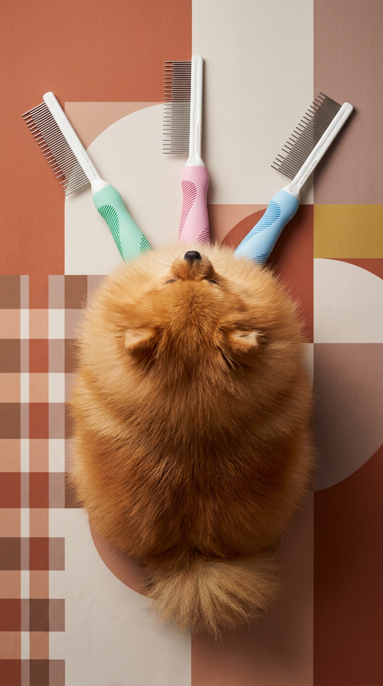 Pipuws Paws™ Premium Fur Grooming Comb (Single Piece)