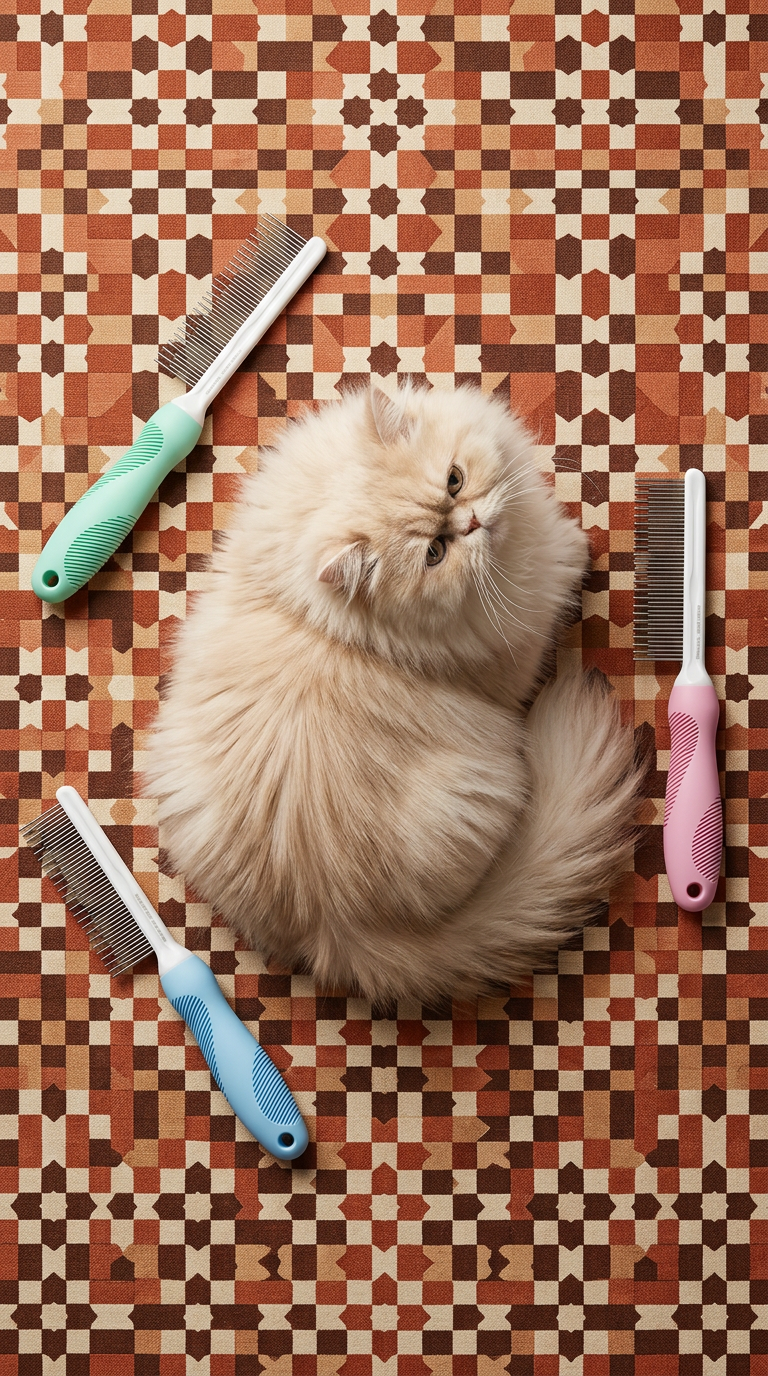 Pipuws Paws™ Premium Fur Grooming Comb (Single Piece)