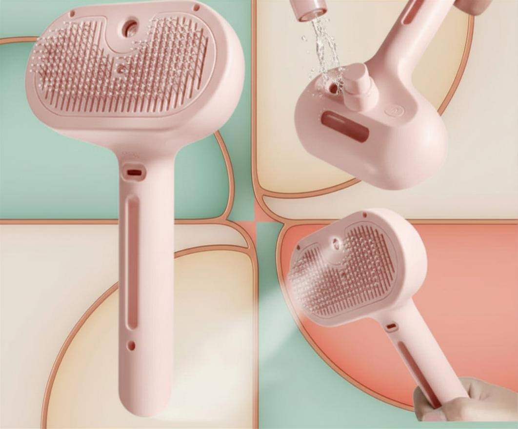 Pipuws Paws™ Steam Grooming Brush